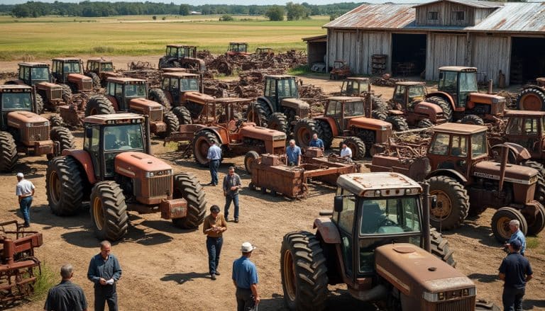 Vente aux enchères liquidation judiciaire agricole : ce que ça rapporte